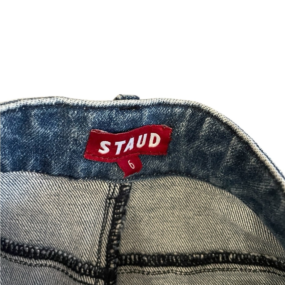 STAUD Grayson Wide Leg Jeans New Without Tags - Picture 6 of 13